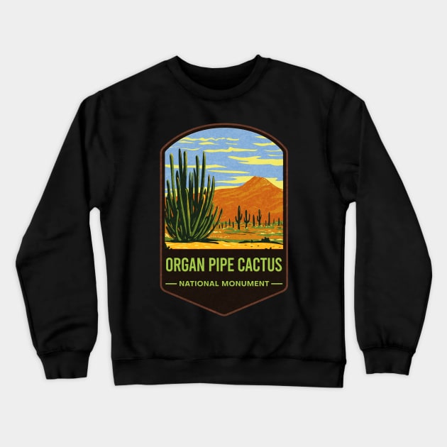 Organ Pipe Cactus National Monument Crewneck Sweatshirt by JordanHolmes